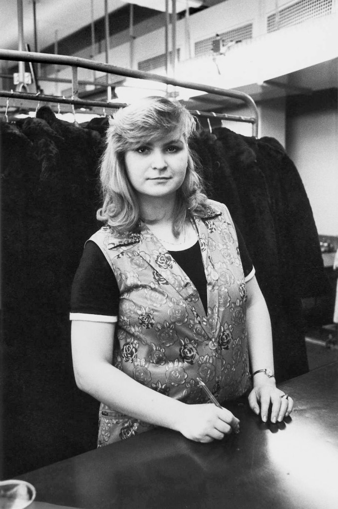 Helga Paris (German born Poland, b. 1938) 'Frauen im Bekleidungswerk Treff-Modelle' 1984