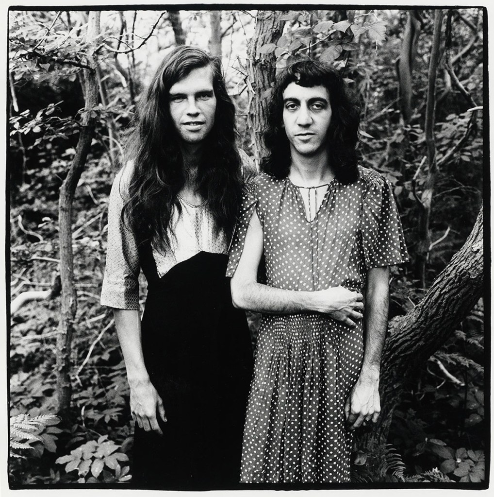 Peter Hujar (American, 1934-1987) 'Bill Rafford and Vince Aletti in Dresses Fire Island' 1971