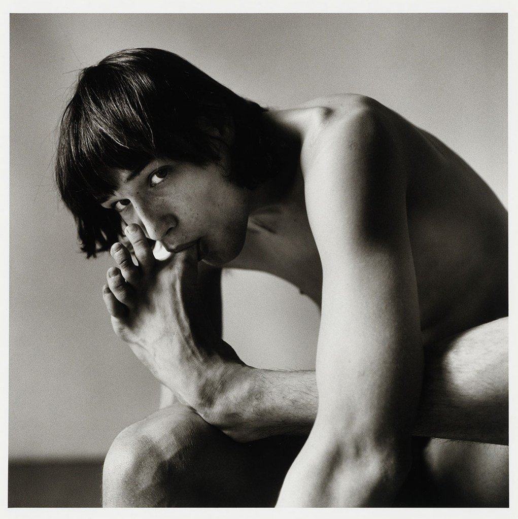 Peter Hujar (American, 1934-1987) 'Daniel Schook Sucking Toe (Close-up)' 1981