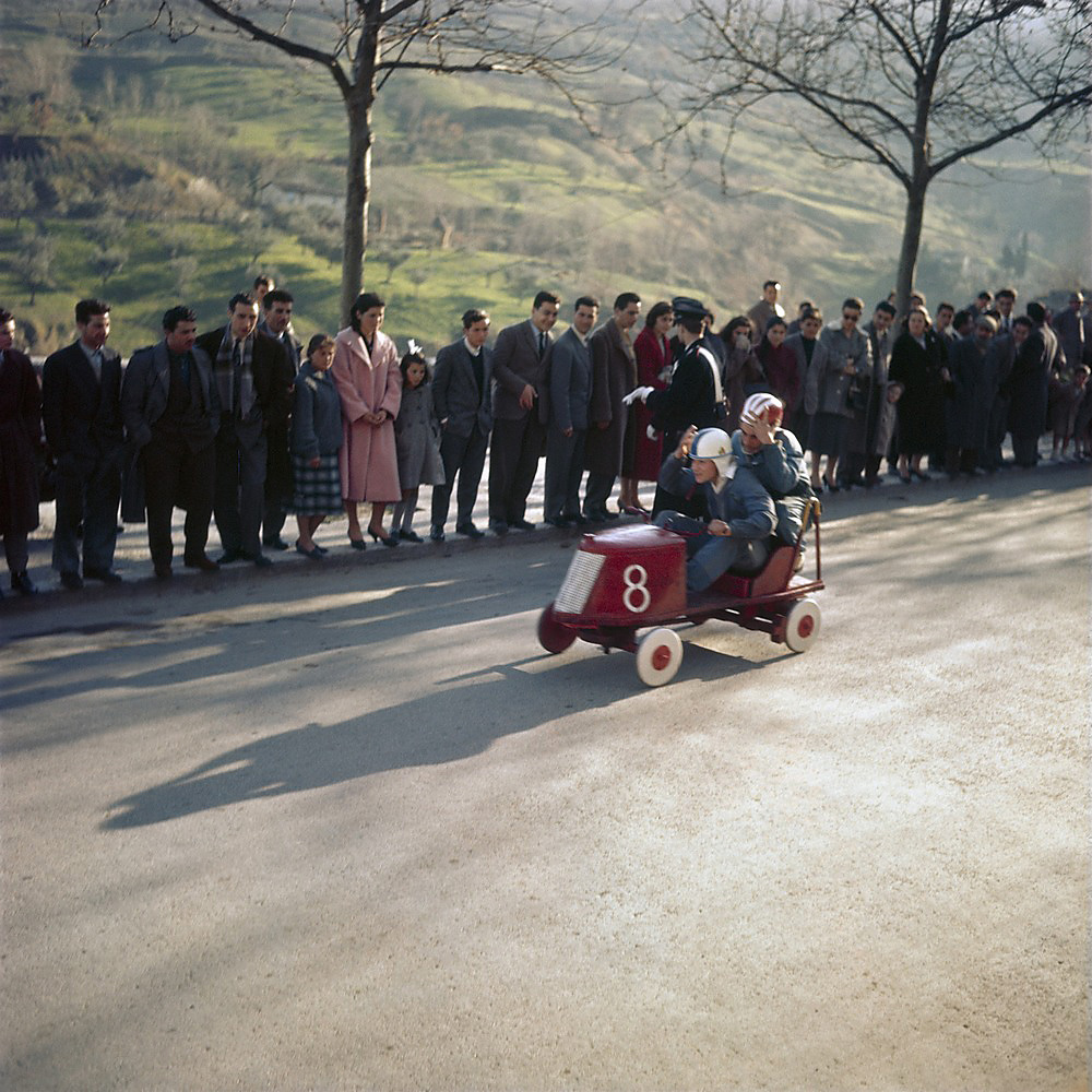 Jacques Henri Lartigue (French, 1894-1986) 'Ascoli Piceno, Italy 1958'