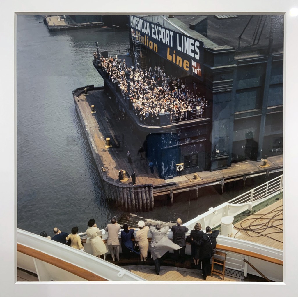 Jacques Henri Lartigue (French, 1894-1986) 'On board the Christoforo Colombo during the New York-Cannes trip' May 1962 (installation view)