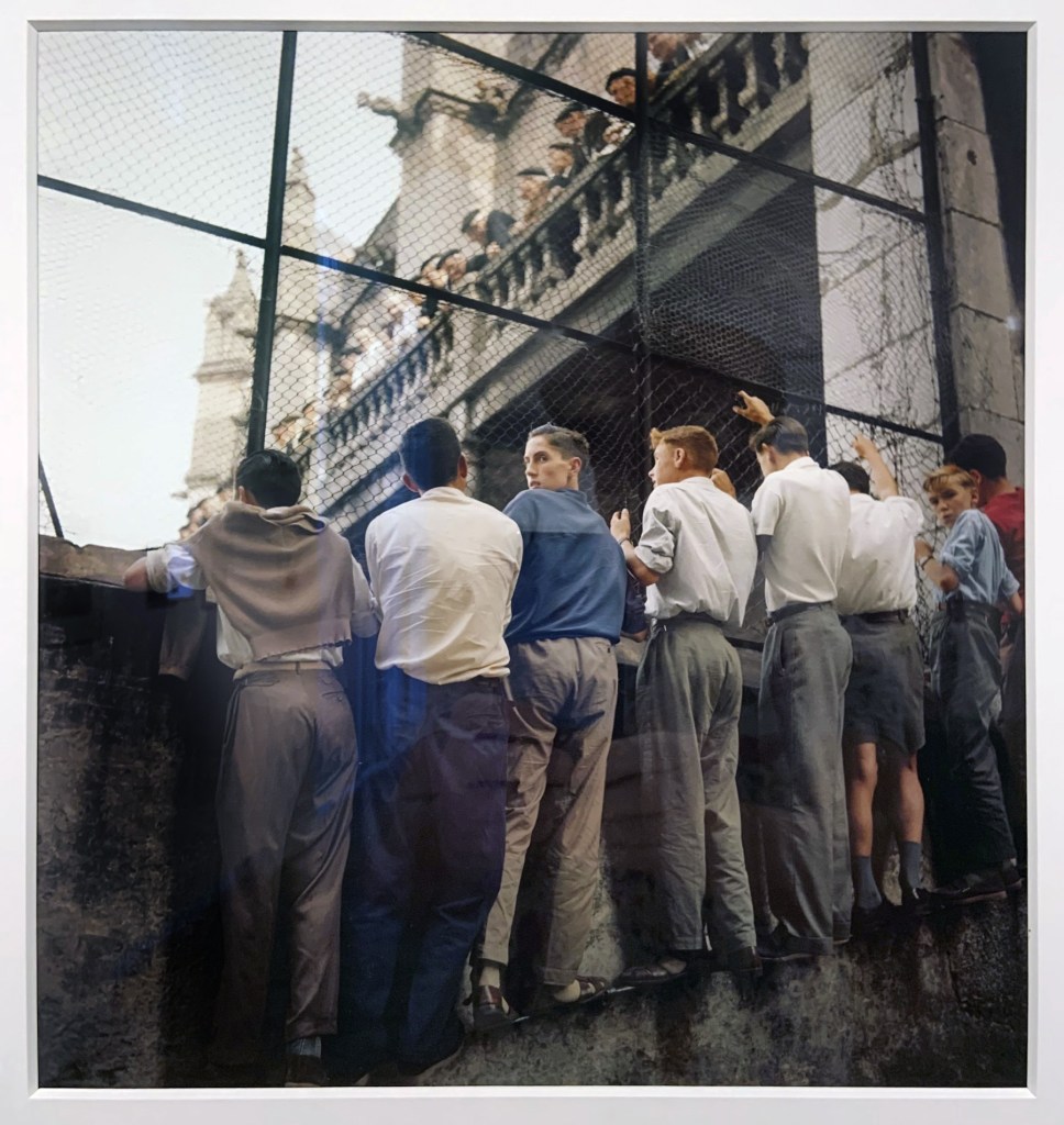 Jacques Henri Lartigue (French, 1894-1986) 'San Sebastian, Spain, 1958' (installation view)