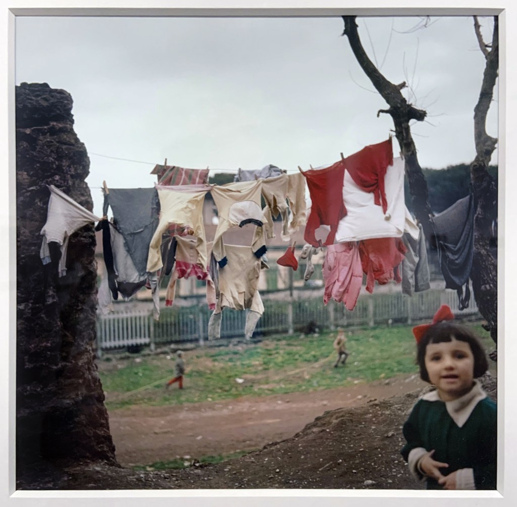 Jacques Henri Lartigue (French, 1894-1986) 'Via del Mandrione, Rome, Italy 1958' (installation view)