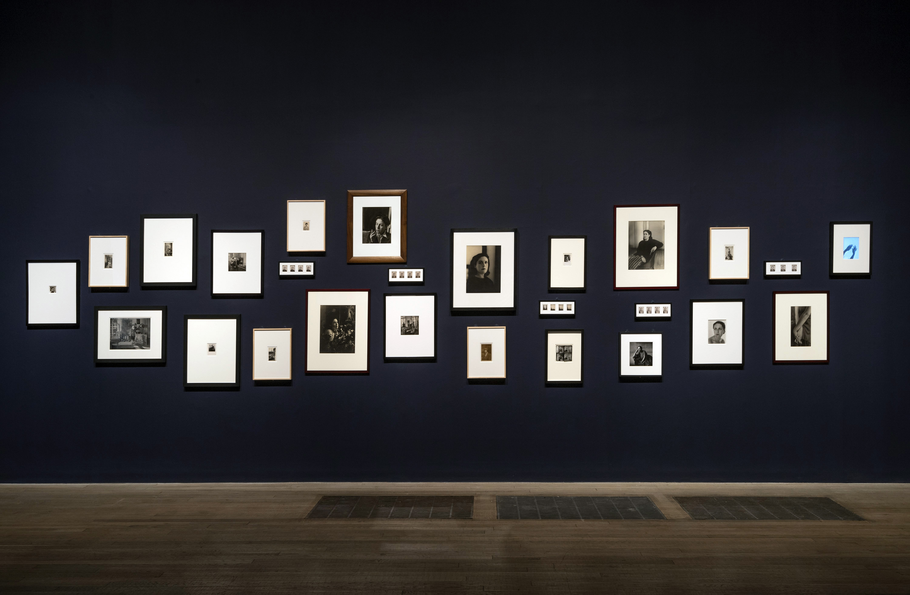 Installation view of the exhibition 'Dora Maar' at Tate Modern, 2019 showing portraits of the artist by numerous artists Installation view of the exhibition 'Dora Maar' at Tate Modern, 2019 showing portraits of the artist by numerous artists