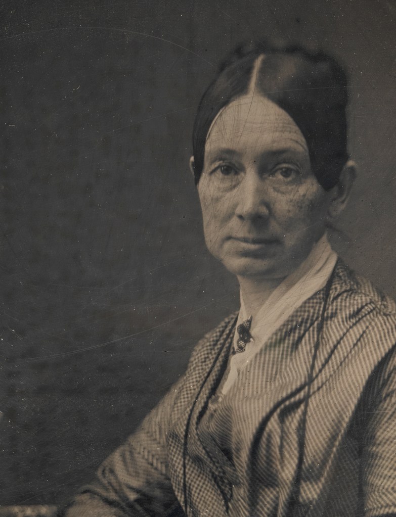 Unidentified Artist. 'Dorothea Lynde Dix' c. 1849 (detail)