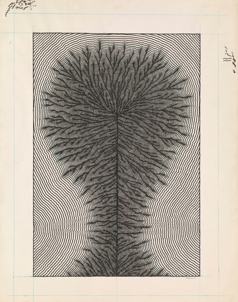 Henry Pearson (American, 1914-2006) '128th Psalm (Study for "Five Psalms")' 1968
