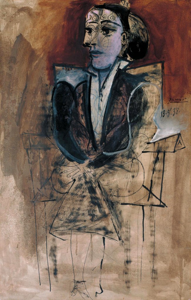 Pablo Picasso (Spanish, 1881-1973) 'Dora Maar seated' 1938 Pablo Picasso (Spanish, 1881-1973) 'Dora Maar seated' 1938