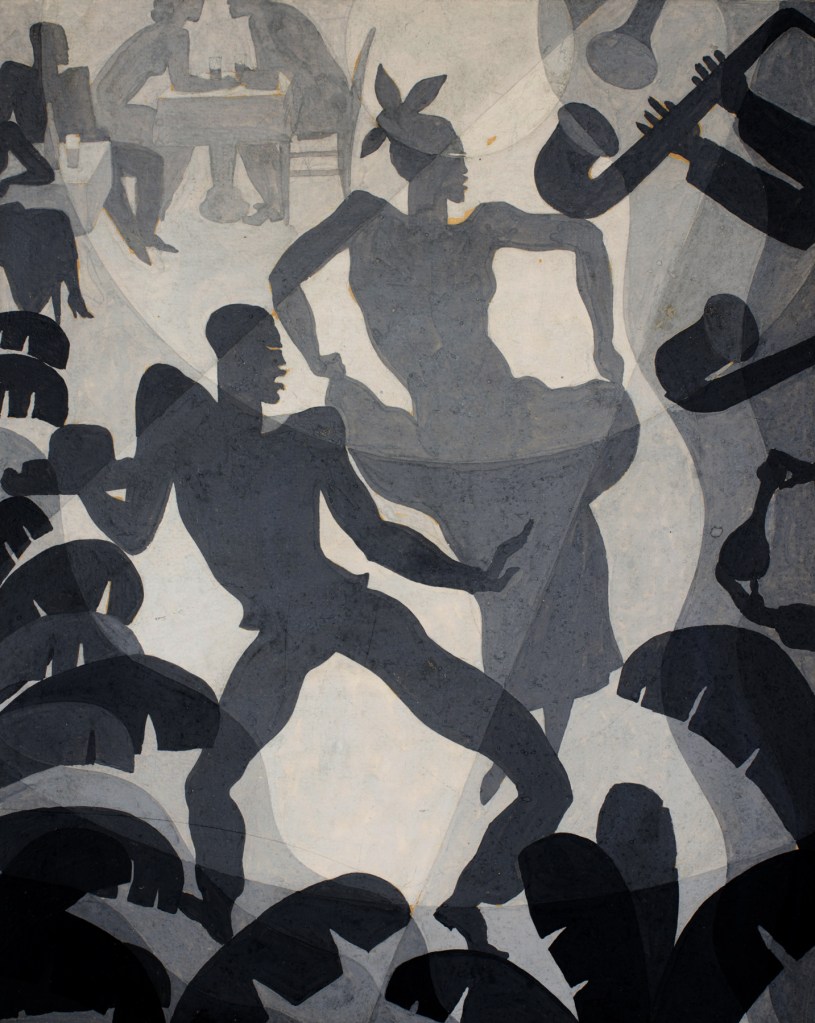 Aaron Douglas (American, 1899-1979) 'Dance' c. 1930 Aaron Douglas (American, 1899-1979) 'Dance' c. 1930