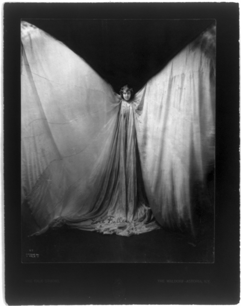 Unknown photographer (attributed to Falk Studio). 'Loie Fuller' c. 1901 Unknown photographer (attributed to Falk Studio). 'Loie Fuller' c. 1901