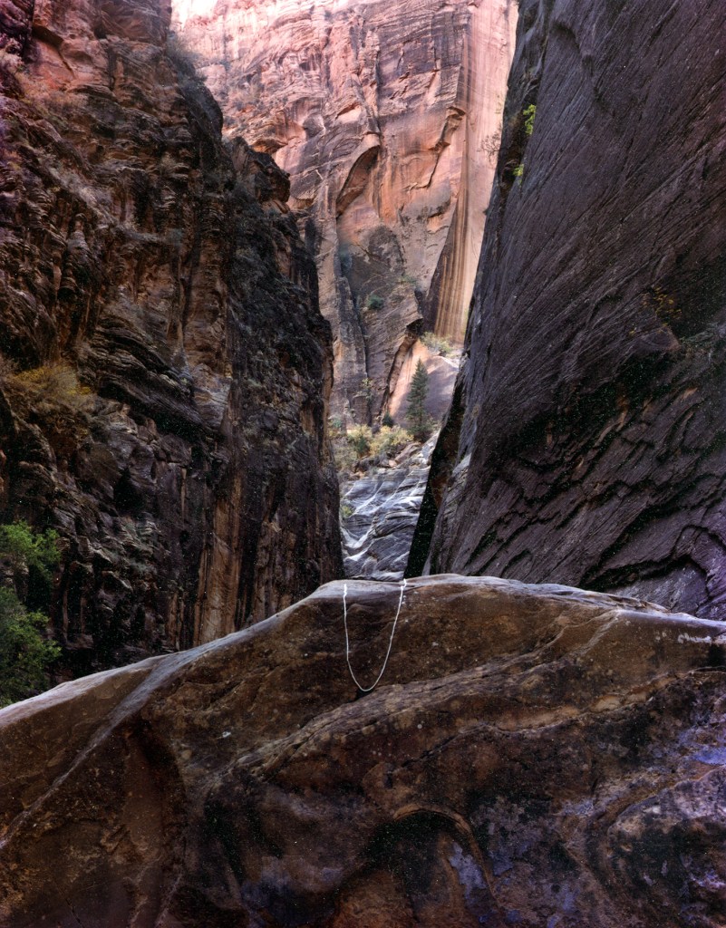 John Pfahl (American, 1939-2020) 'Canyon Point, Zion Canyon National Park, Utah' 1977