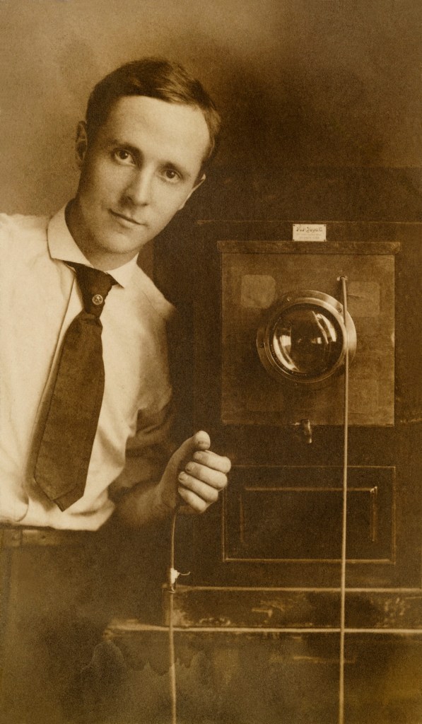 Edward Weston (American, 1886-1958) 'Self Portrait with Camera' 1908