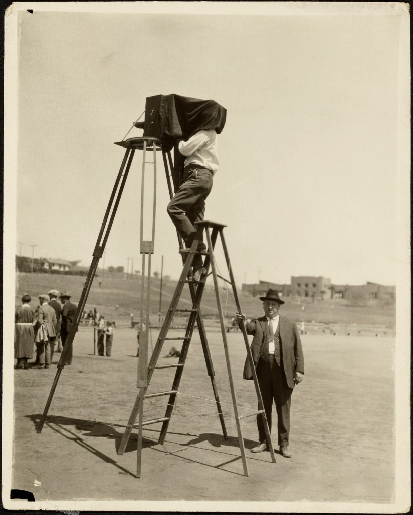 George Watson (American, 1892-1977) '[Camera on 12-foot Tripod]' 1920s