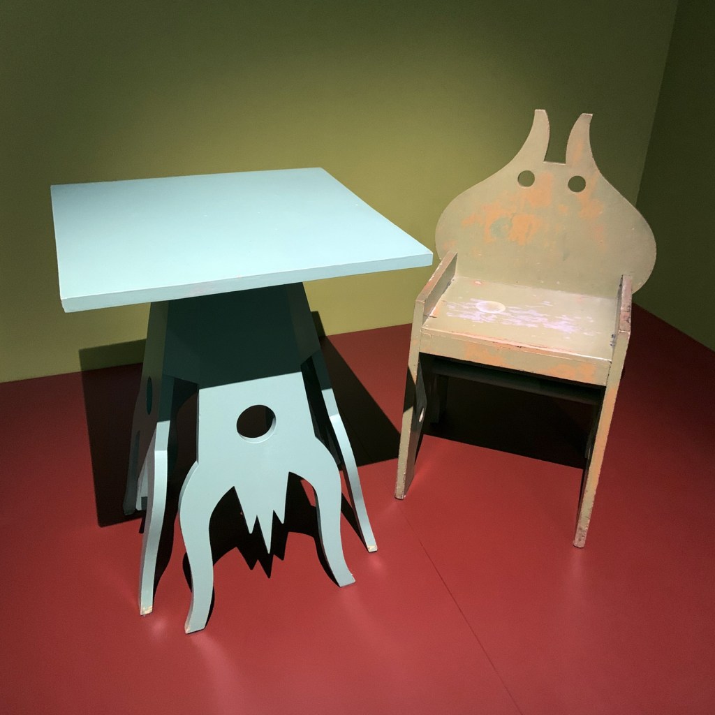 Installation view of the exhibition 'Into the Night: Cabarets and Clubs in Modern Art' at the Barbican Art Gallery Installation view of the exhibition 'Into the Night: Cabarets and Clubs in Modern Art' at the Barbican Art Gallery