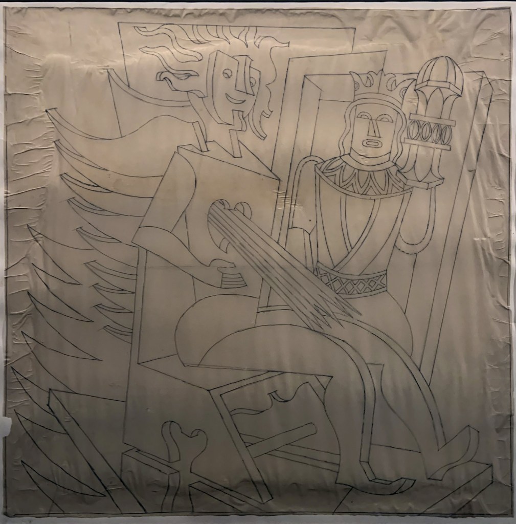 Installation view of the exhibition 'Into the Night: Cabarets and Clubs in Modern Art' at the Barbican Art Gallery Installation view of the exhibition 'Into the Night: Cabarets and Clubs in Modern Art' at the Barbican Art Gallery