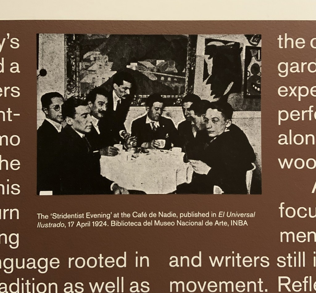 Mexico City: Cafe De Nadie & Carpa Amaro 1920s from the exhibition 'Into the Night: Cabarets and Clubs in Modern Art' at the Barbican Art Gallery, London, October 2019 - January 2019 Mexico City: Cafe De Nadie & Carpa Amaro 1920s from the exhibition 'Into the Night: Cabarets and Clubs in Modern Art' at the Barbican Art Gallery, London, October 2019 - January 2019