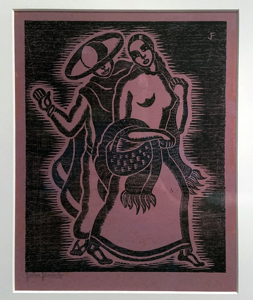 Justino Fernandez (Mexican, 1904-1972) 'La hora del mando' (Market Time) 1928 (installation view) Justino Fernandez (Mexican, 1904-1972) 'La hora del mando' (Market Time) 1928 (installation view)