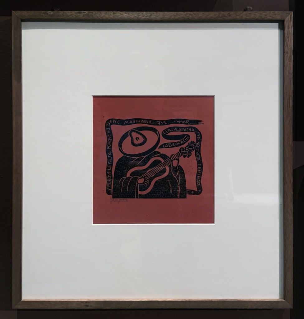 Justino Fernandez (Mexican, 1904-1972) 'El corrido' (The Corrido) 1928 (installation view) Justino Fernandez (Mexican, 1904-1972) 'El corrido' (The Corrido) 1928 (installation view)