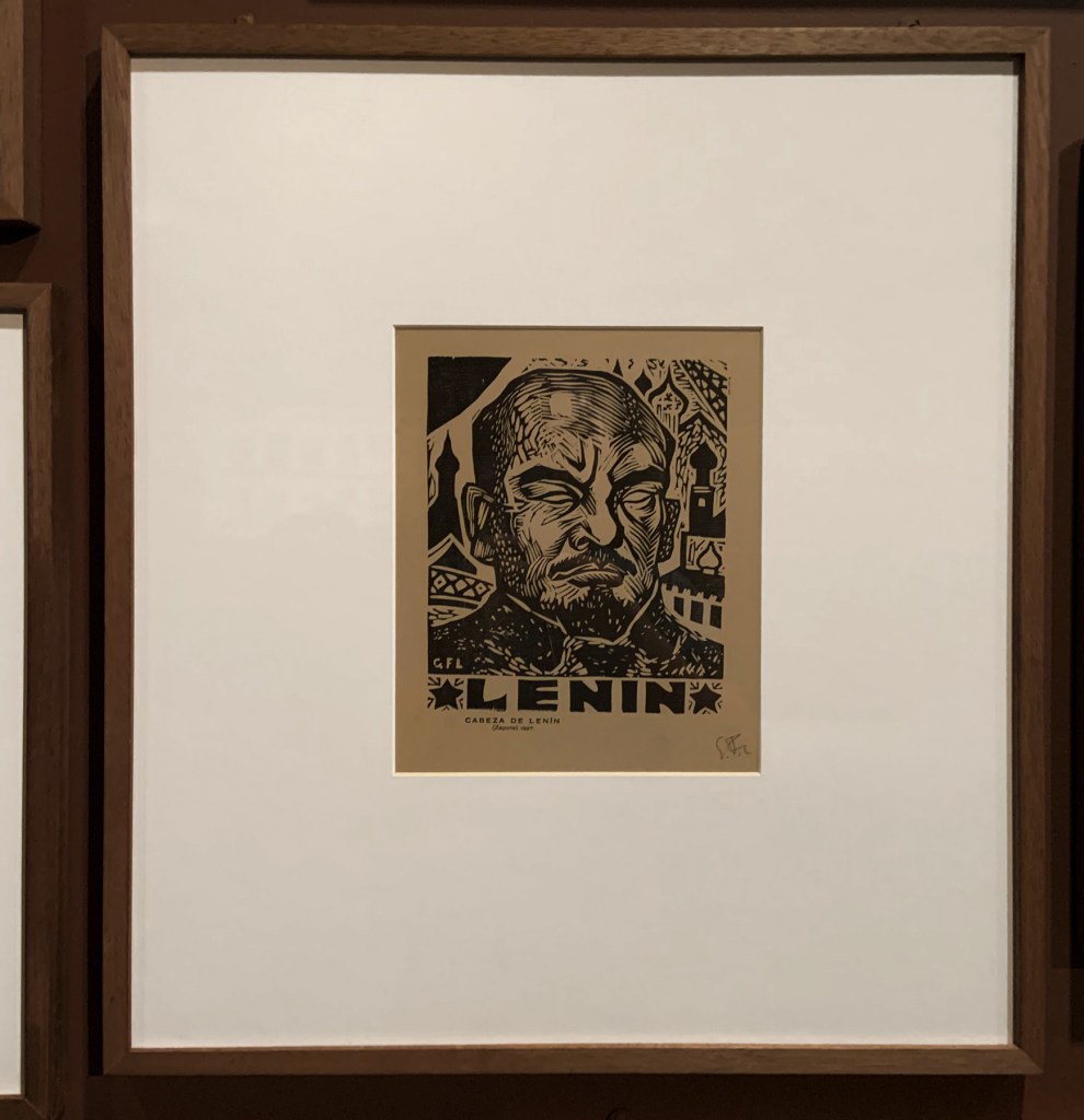 Gabriel Fernández Ledesma (Mexican, 1900-1983) 'Cabeza de Lenin' (Head of Lenin) 1927 (installation view) Gabriel Fernández Ledesma (Mexican, 1900-1983) 'Cabeza de Lenin' (Head of Lenin) 1927 (installation view)