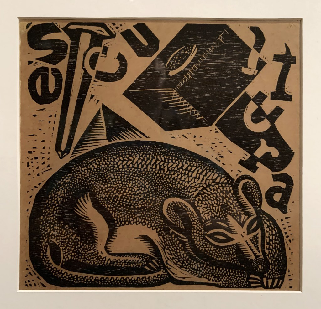 Gabriel Fernández Ledesma (Mexican, 1900-1983) 'Tlacuache' (Opposum) c. 1920s Gabriel Fernández Ledesma (Mexican, 1900-1983) 'Tlacuache' (Opposum) c. 1920s