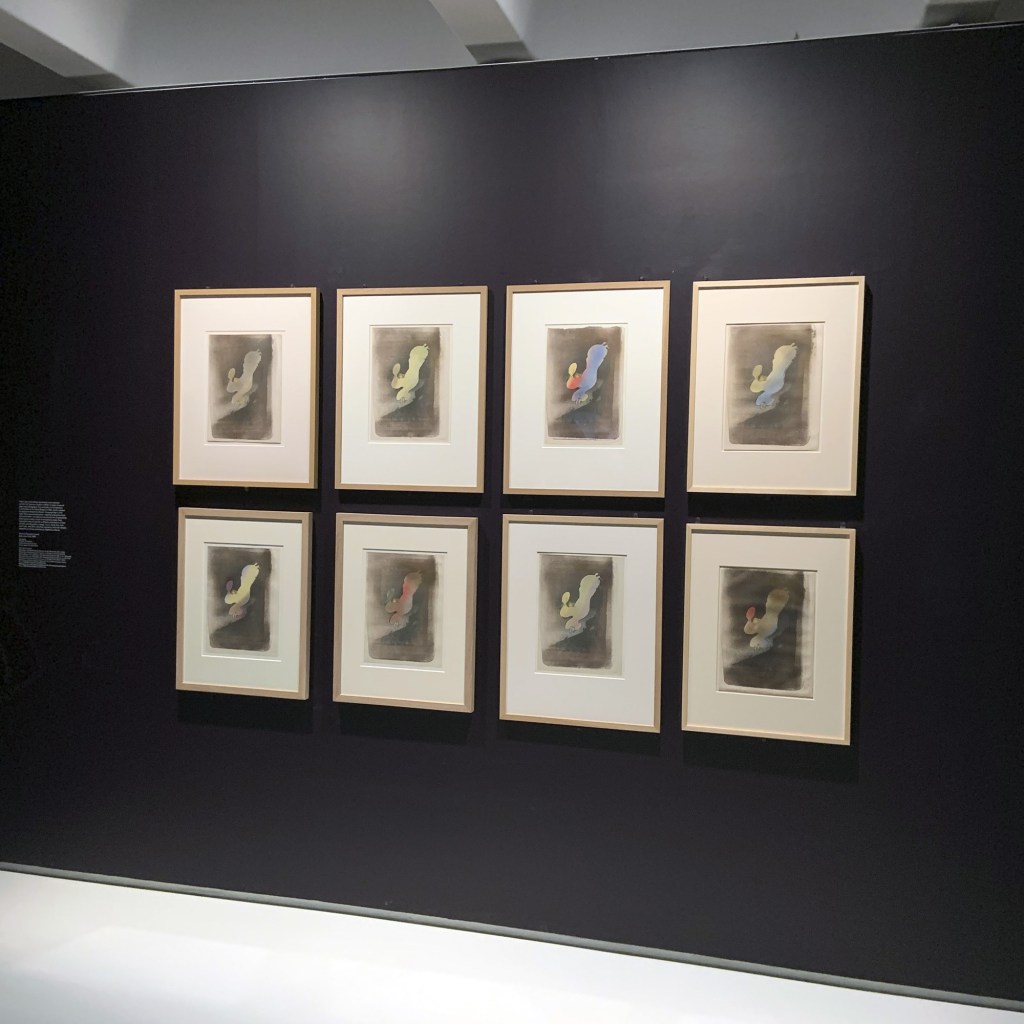 Henri de Toulouse-Lautrec (French, 1864-1901) 'Miss Loïe Fuller' 1893 (installation view) Henri de Toulouse-Lautrec (French, 1864-1901) 'Miss Loïe Fuller' 1893 (installation view)