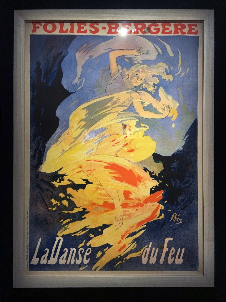 Jules Chéret (French, 1836-1932) 'Folies Bergère, La Danse du Feu' (The Fire Dance) 1897 (installation view) Jules Chéret (French, 1836-1932) 'Folies Bergère, La Danse du Feu' (The Fire Dance) 1897 (installation view)
