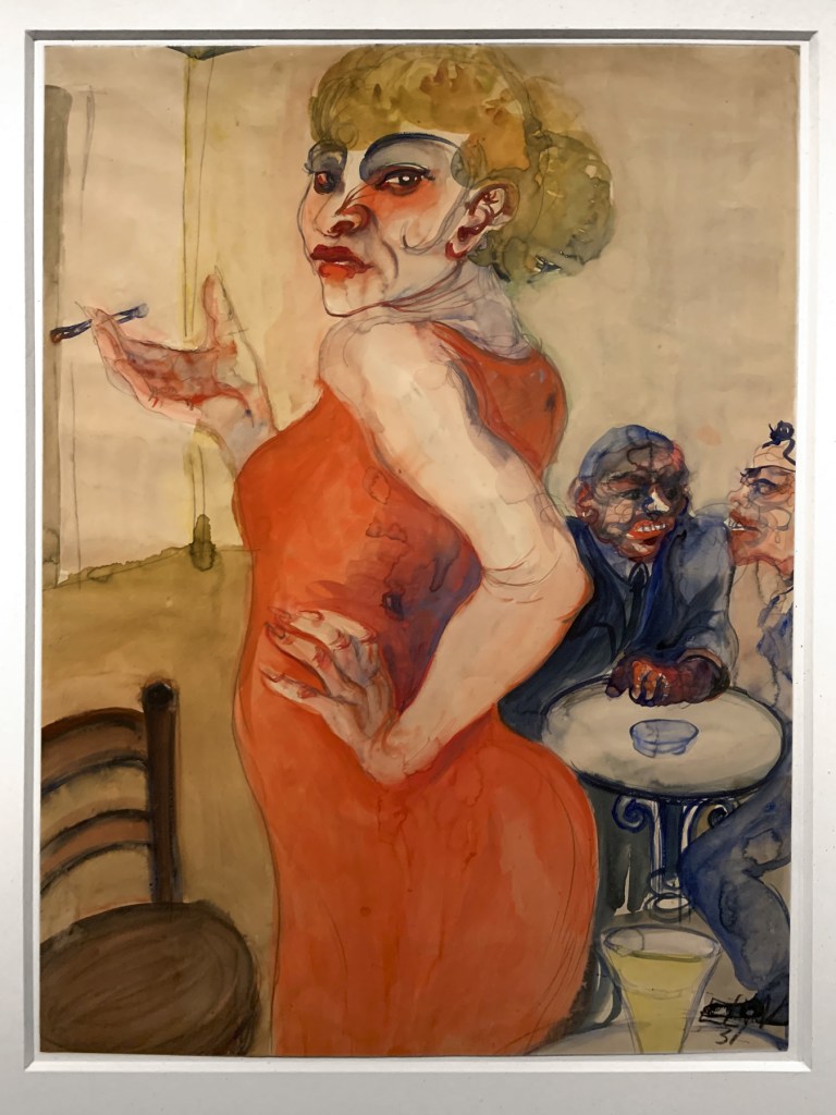 Elfriede Lohse-Wächtler (German, 1899-1940) 'Lissy' 1931 (installation view) Elfriede Lohse-Wächtler (German, 1899-1940) 'Lissy' 1931 (installation view)