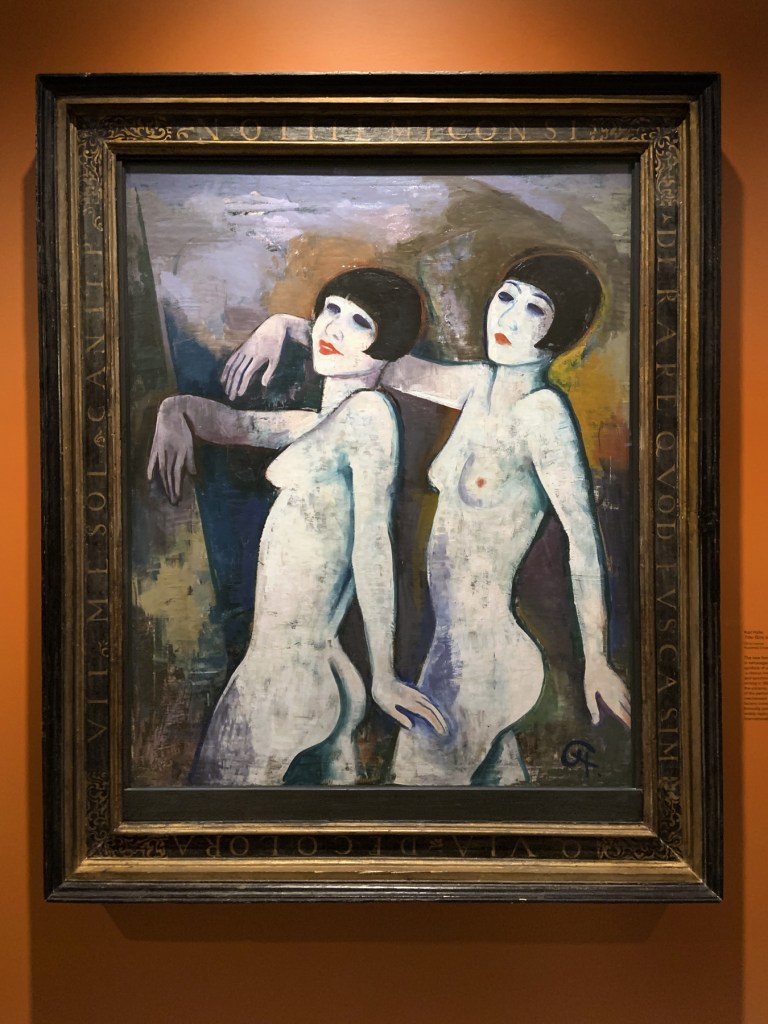 Karl Hofer. 'Tiller Girls' before 1927 (installation view) Karl Hofer. 'Tiller Girls' before 1927 (installation view)