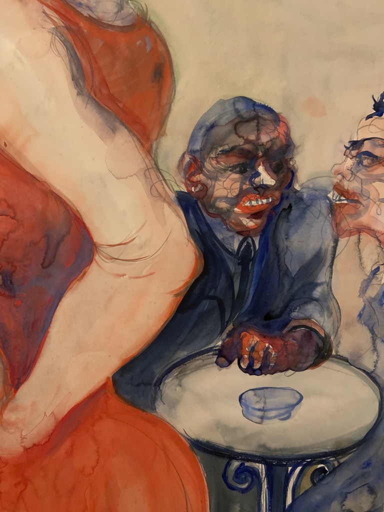 Elfriede Lohse-Wächtler (German, 1899-1940) 'Lissy' 1931 (installation view detail) Elfriede Lohse-Wächtler (German, 1899-1940) 'Lissy' 1931 (installation view detail)