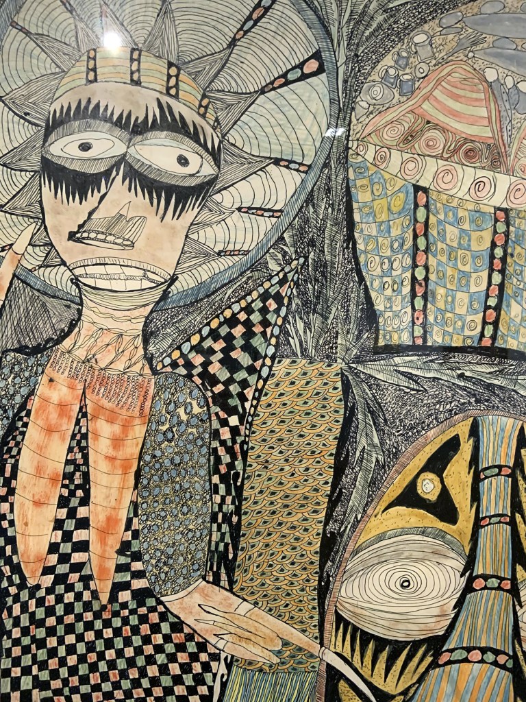 Twins Seven-Seven. 'THE BEAUTIFUL LADY and THE FULLBODIED GENTLEMAN THAT REDUCED TO HEAD' 1967 (installation view) Twins Seven-Seven. 'THE BEAUTIFUL LADY and THE FULLBODIED GENTLEMAN THAT REDUCED TO HEAD' 1967 (installation view)