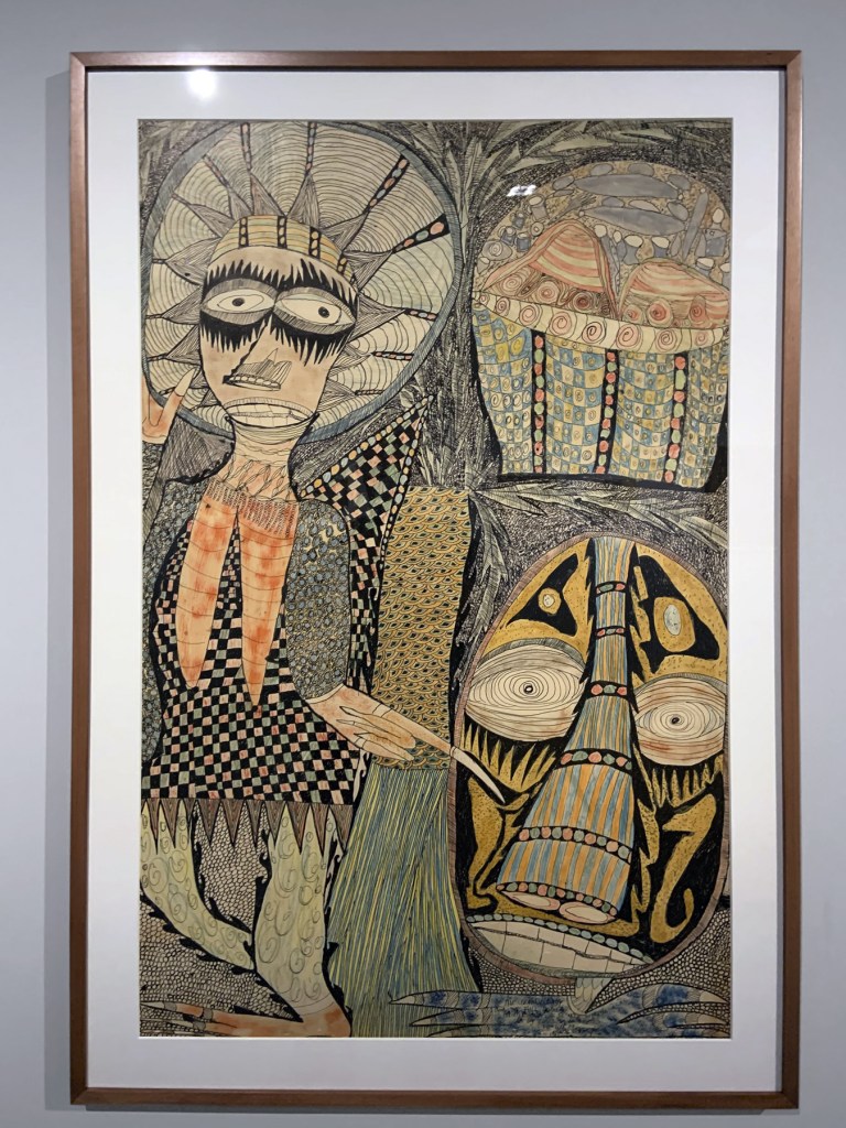 Twins Seven-Seven. 'THE BEAUTIFUL LADY and THE FULLBODIED GENTLEMAN THAT REDUCED TO HEAD' 1967 (installation view) Twins Seven-Seven. 'THE BEAUTIFUL LADY and THE FULLBODIED GENTLEMAN THAT REDUCED TO HEAD' 1967 (installation view)