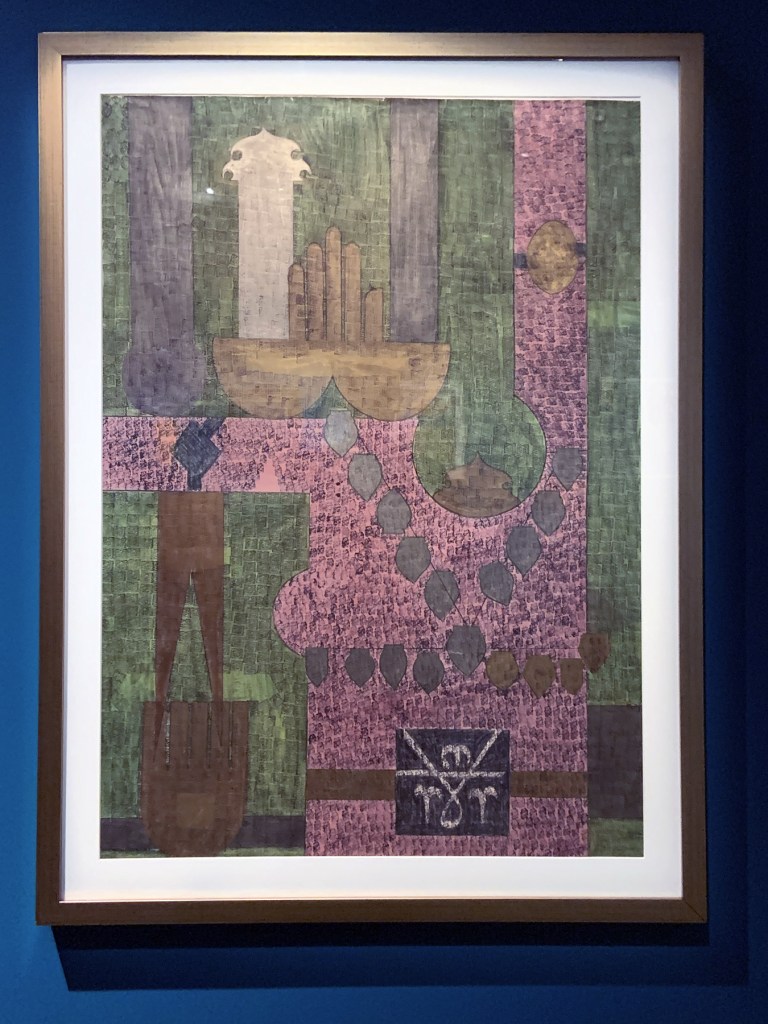 Faramarz Pilaram (Iranian, 1937-1982) 'Untitled (Composition 8)' c. 1960-65 (installation view) Faramarz Pilaram (Iranian, 1937-1982) 'Untitled (Composition 8)' c. 1960-65 (installation view)