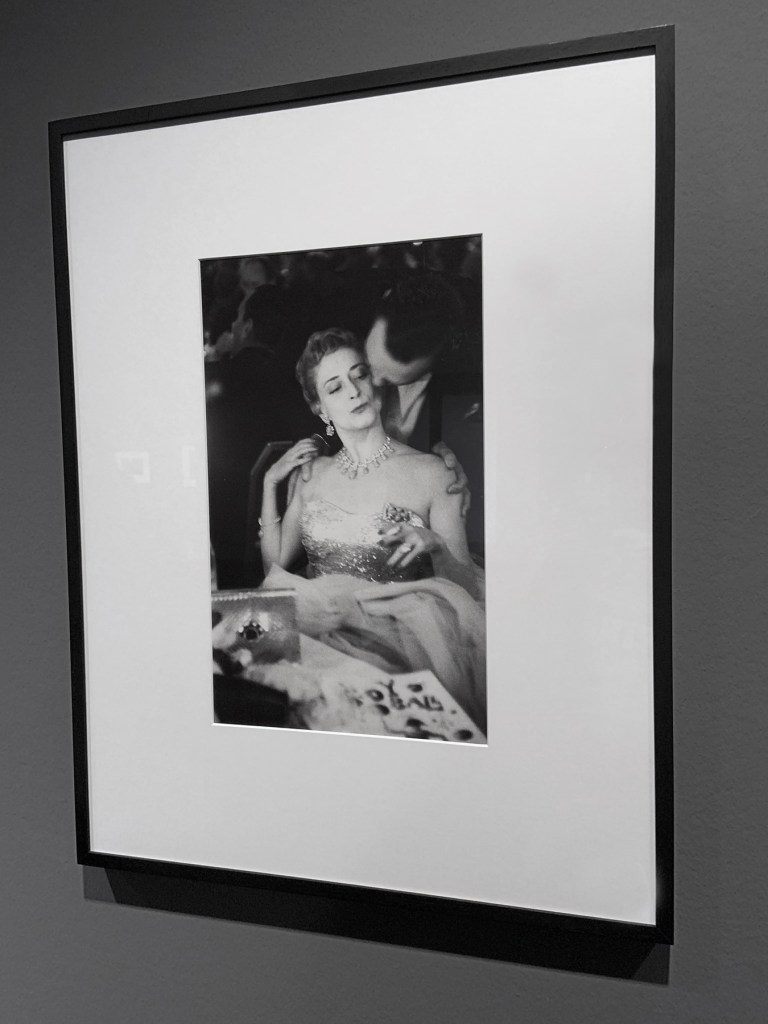 Robert Frank (Swiss-American, 1924-2019) 'Charity Ball, New York' 1954 (installation view)