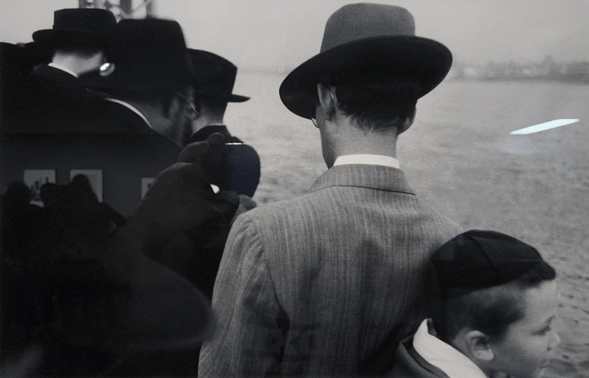 Robert Frank (American, 1924-2019) 'Yom Kippur - East River, New York City' 1954 (installation view)