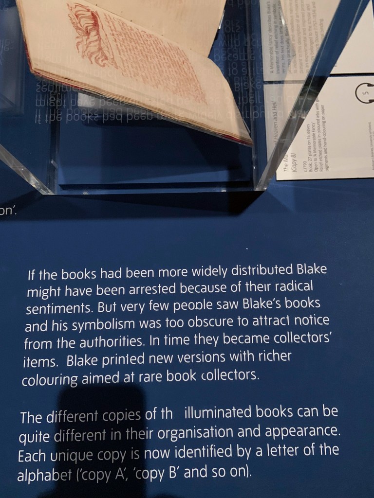 William Blake label text