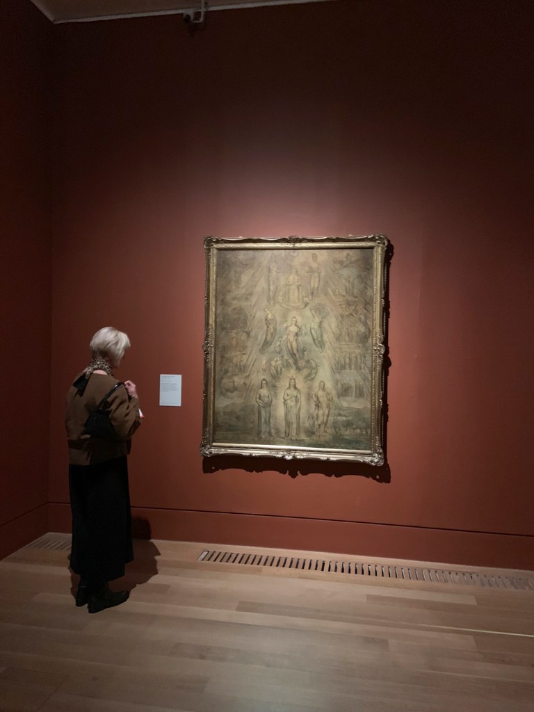 William Blake (British, 1757-1827) 'An Allegory of the Spiritual Condition of Man' ? 1811 (installation view)