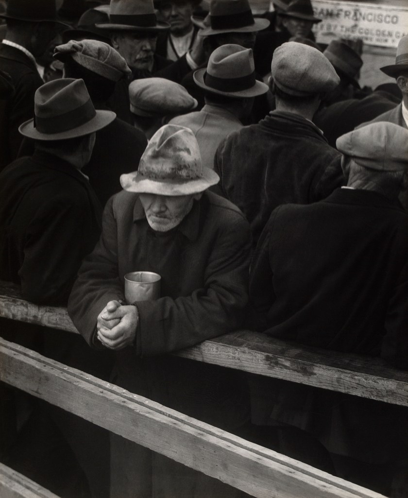 Dorothea Lange (American, 1895-1965) 'White Angel Bread Line, San Francisco' 1933