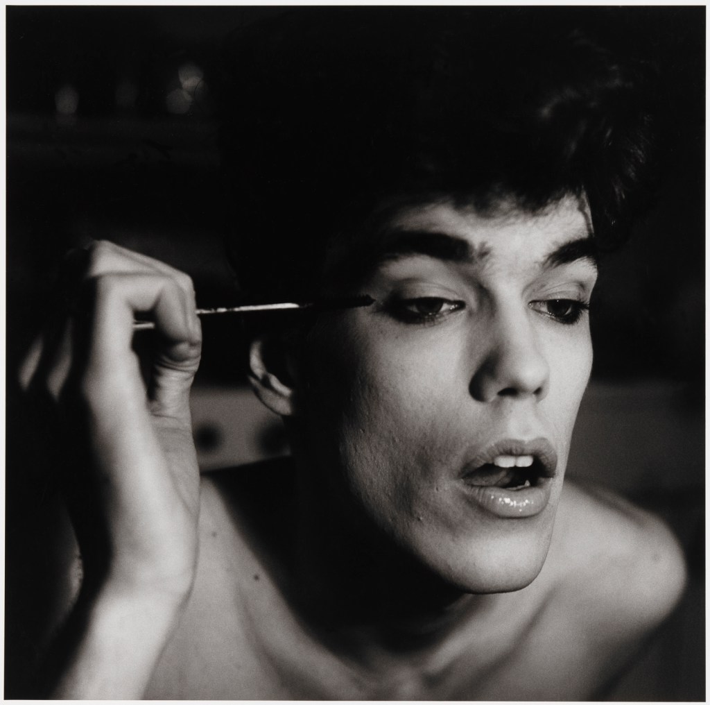 Peter Hujar (American, 1934-1987) 'David Brintzenhofe Applying Makeup (II)' 1982 Peter Hujar (American, 1934-1987) 'David Brintzenhofe Applying Makeup (II)' 1982