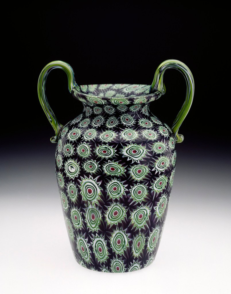 Vetreria Fratelli Toso, Murano, Venice (attributed to) (manufacturer) Italy 1854-1901 'Vase' c. 1890-1900