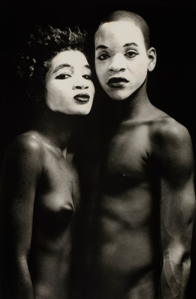 Lyle Ashton Harris (American, b. 1965) 'Man and Woman #1' 1987-1988