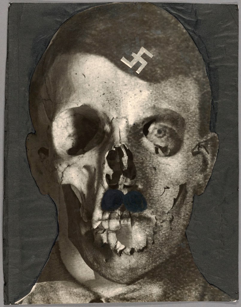 Erwin Blumenfeld (American born Germany, 1897-1969) 'Hitlerfresse (Hitler's Mug)' January 30, 1933