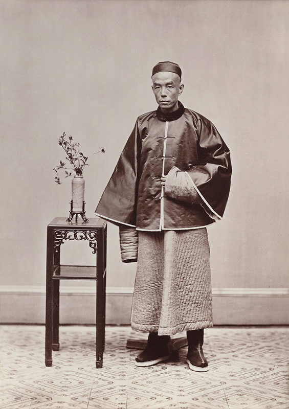 Lai Fong (Chinese, 1839-1890) 'Portrait of a Merchant' c. 1870