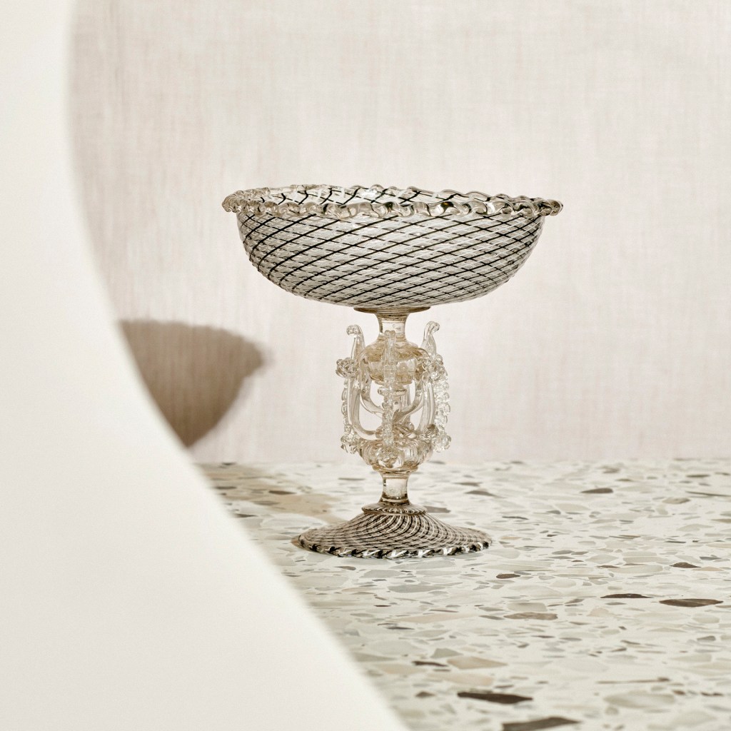 Venice and Murano Glass and Mosaic Company, Venice (manufacturer) Italian est. 1859 'Goblet' c. 1878