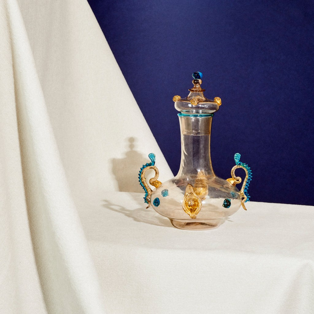 Venice and Murano Glass and Mosaic Company, Venice (manufacturer) Italian est. 1859 'Bottle' c. 1878