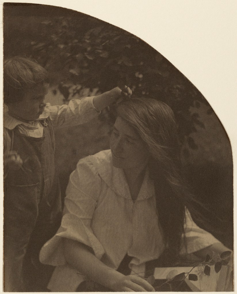 Gertrude Käsebier (American, 1852-1934) 'Gertrude and Charles O'Malley: A Triptych, summer 1903' 1903