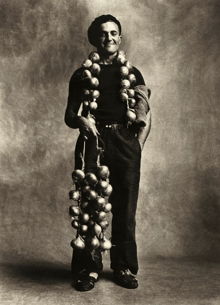 Irving Penn (American, 1917-2009) 'Breton Onion Seller, London' Negative 1950; print 1967