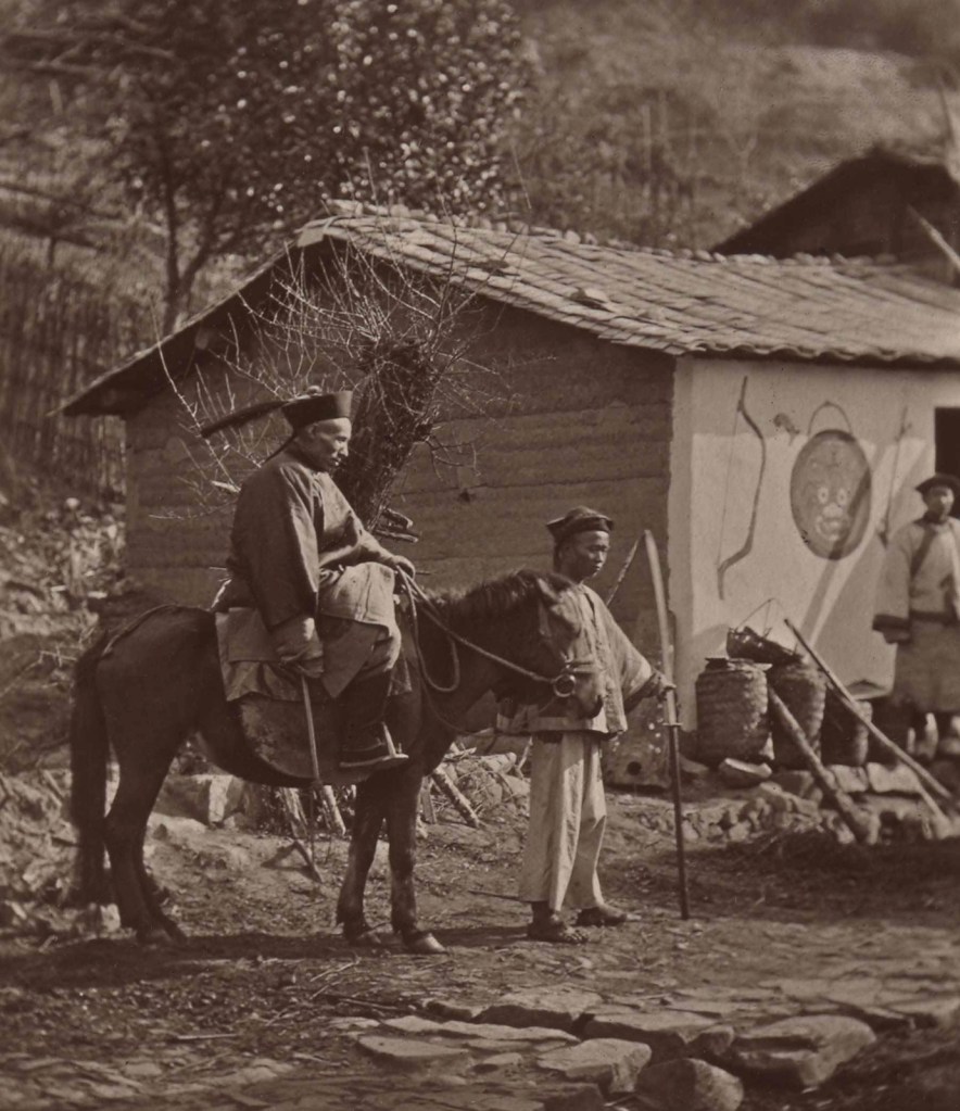 John Thomson (Scottish, 1837-1921) 'A Military Mandarin' (detail) 1873