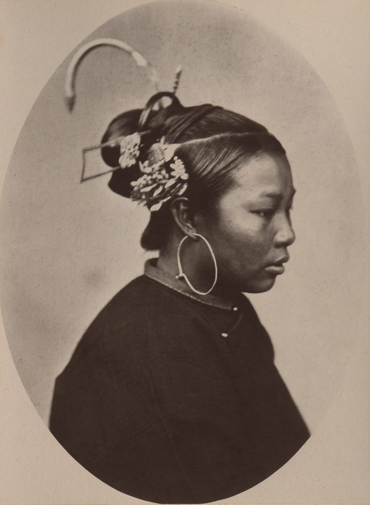 John Thomson (Scottish, 1837-1921) 'Mode of Dressing the Hair' 1870-1871