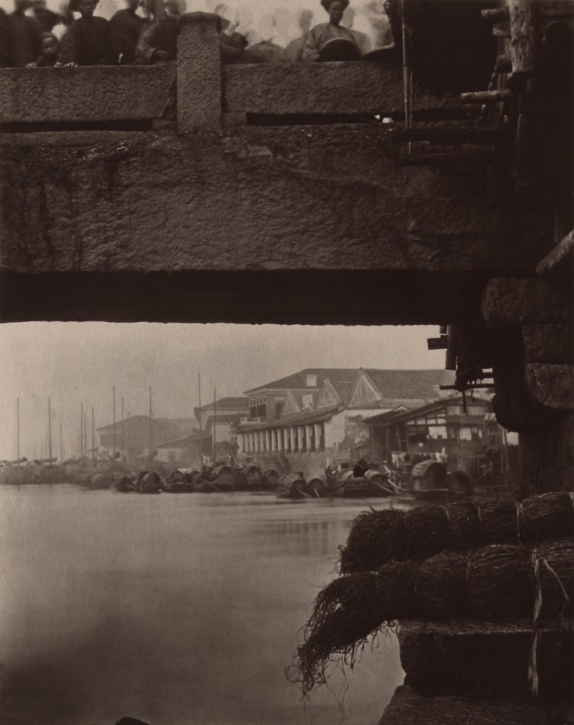 John Thomson (Scottish, 1837-1921) 'Part of Lower Bridge' 1870-1871