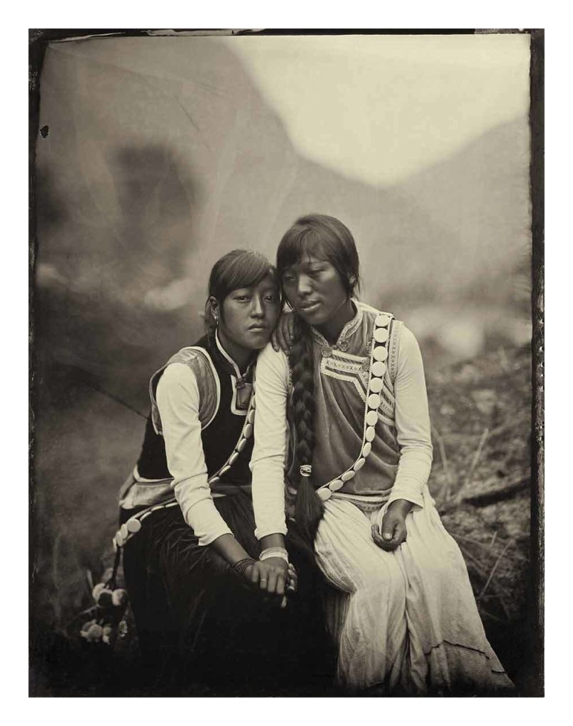 Luo Dan (Chinese, b. 1968) 'Simple Song No. 4 (Yang Du Lei and Her Sister Yang Hua Lin, WaWa Village)' 2010