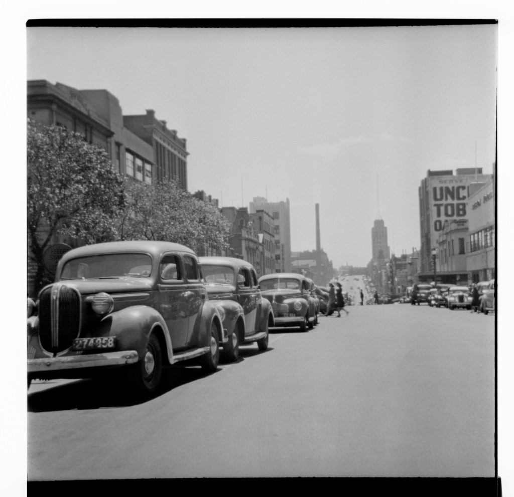 Unknown photographer (Australian) 'Untitled (Russell Street taken from near Collins Street)' 1946-1947